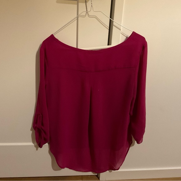 Dark pink blouse - Picture 4 of 4